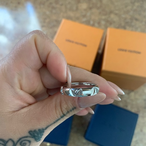 LV Volt multi ring white gold - Picture 5 of 7